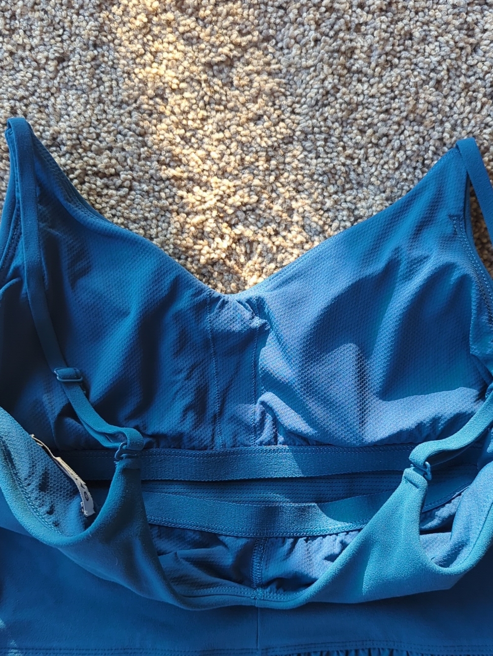 Athleta Elation Hybrid Midi Dress - Lapis Blue S - Picture 6 of 6